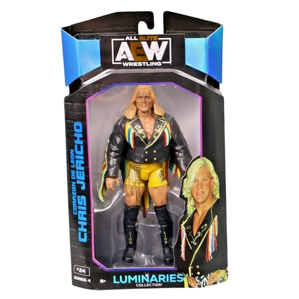 AEW Unmatched Series 4 Luminaries Chris Jericho Action Figure Corazon De Leon